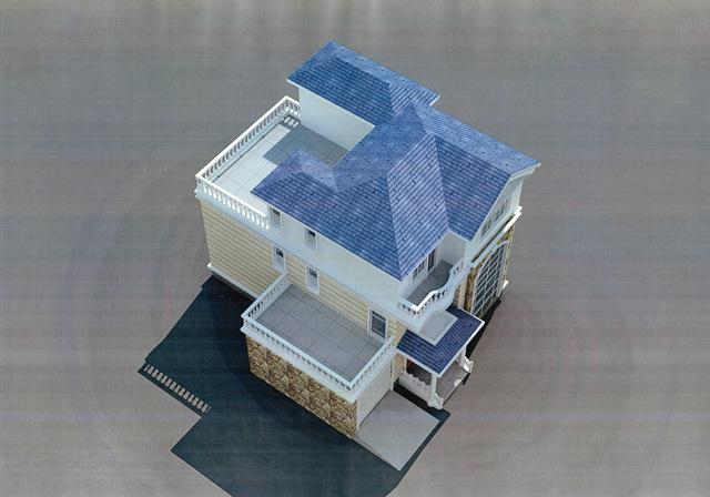 一套3层别墅设计图，造型精致，布局实用，建好实体比效果图要好看很多