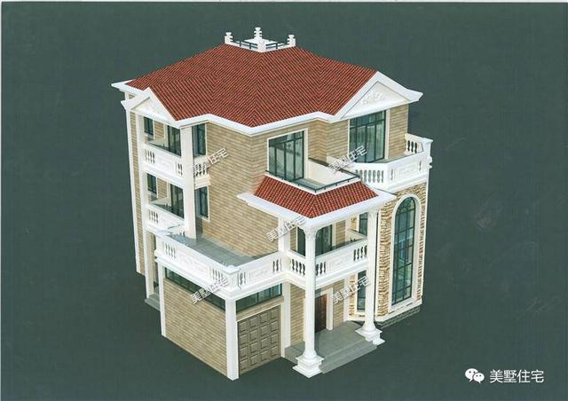 2款三层别墅设计图，简洁利落美观实用，建完全村人都羡慕，你喜欢哪一款呢？
