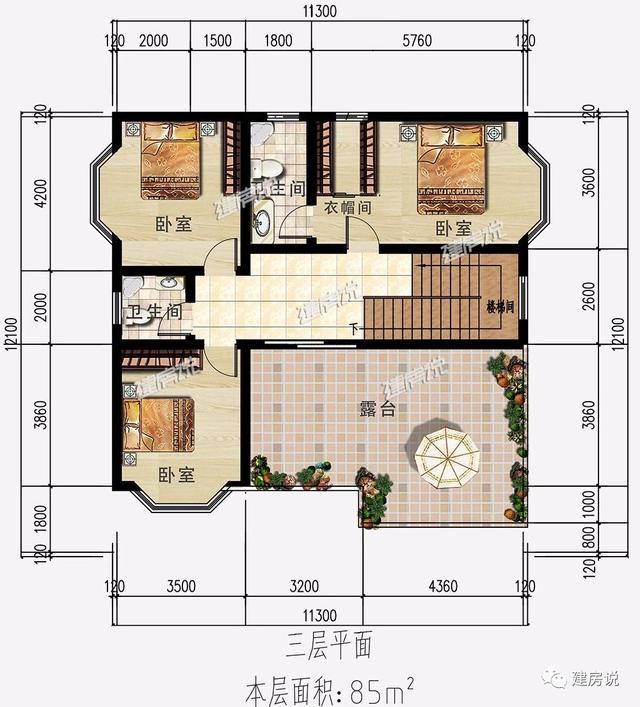 3款新中式别墅，室内设计非常走心，接地气