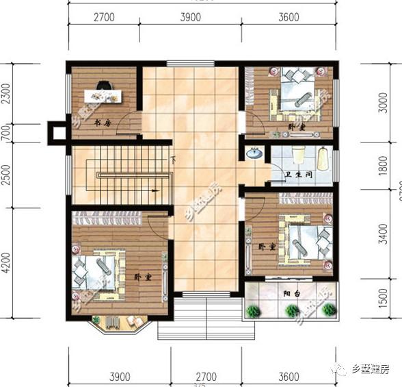 11*10米新农村2层自建小别墅设计图，户型经典