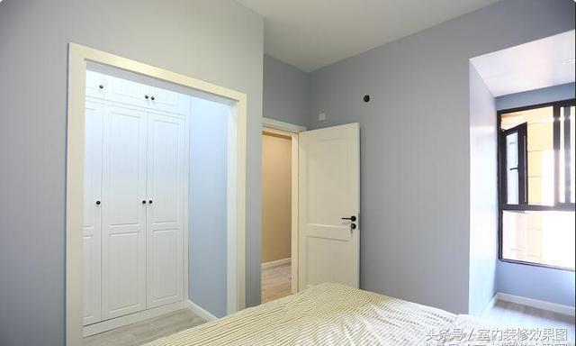 72平两居室新房装修11万，色彩搭配上墙面颜色最满意，简单清爽还上档次