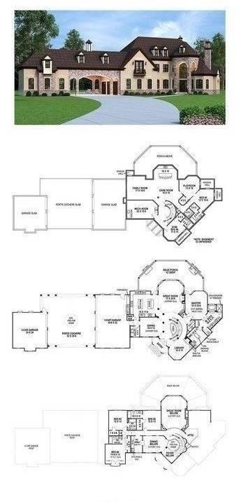 二层户型图+别墅设计图，  回家自己都可以建房