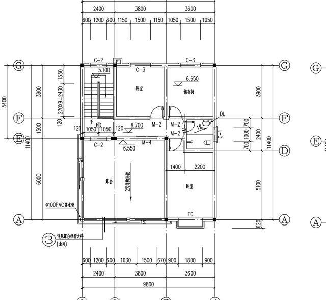 10×13米三层中式别墅设计图，户型别致雅观，布局合理实用，主体造价大概28万。