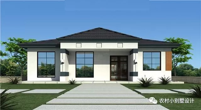 2款现代一层别墅的设计图，PK下你喜欢哪款？