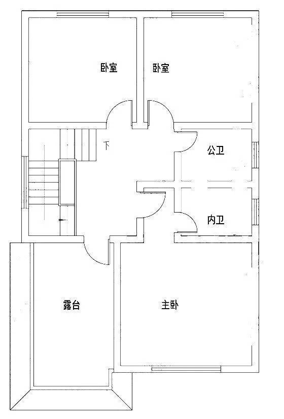2款三层带挑空客厅小洋楼别墅设计图，无挑空，不豪华，户型豪华大气