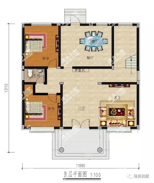 2023年自建房最流行的3款别墅设计图，户型好，外观好布局更好，性价比高
