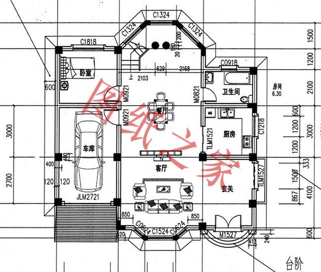 6栋三层别墅设计图，居住方便实用，适合农村自建房，你有喜欢的吗?