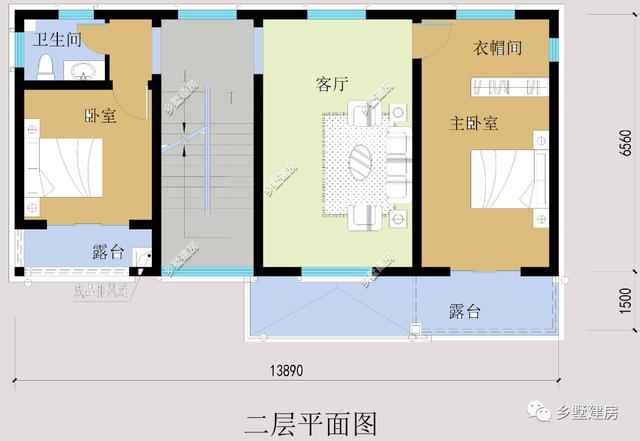 两款宅基地小的二层别墅设计图，精致大气，造价只要17万？