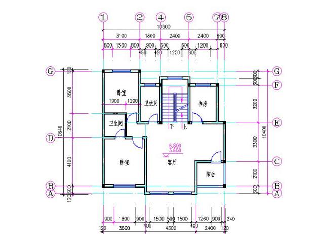 11×11米三层别墅设计图，带车库，简洁大方经济实用，造价28万