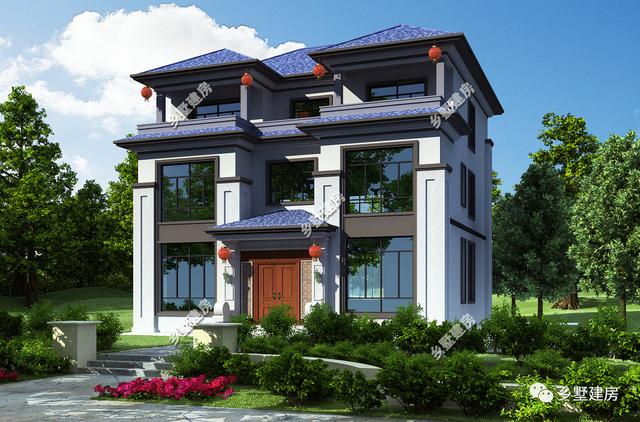 13x12米，这样的设计，才是对“新中式”自建别墅最好的诠释！