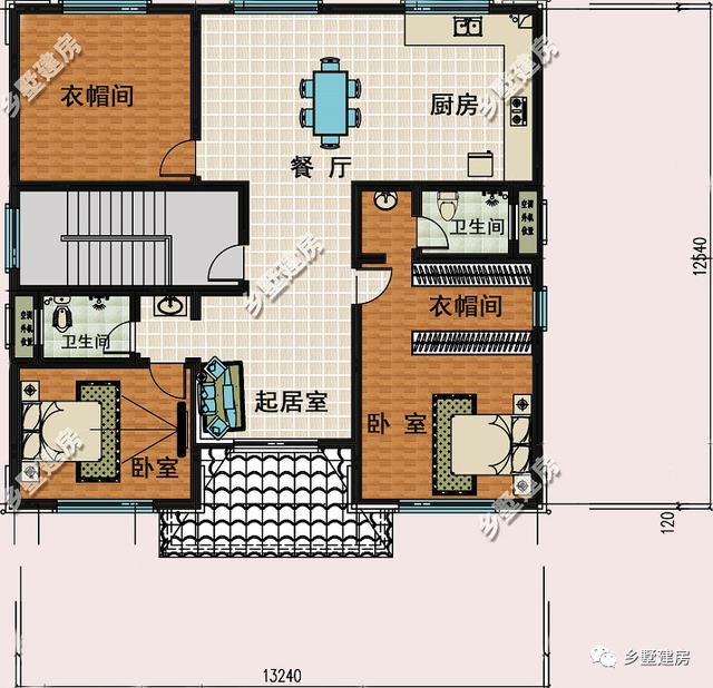 13x12米，这样的设计，才是对“新中式”自建别墅最好的诠释！