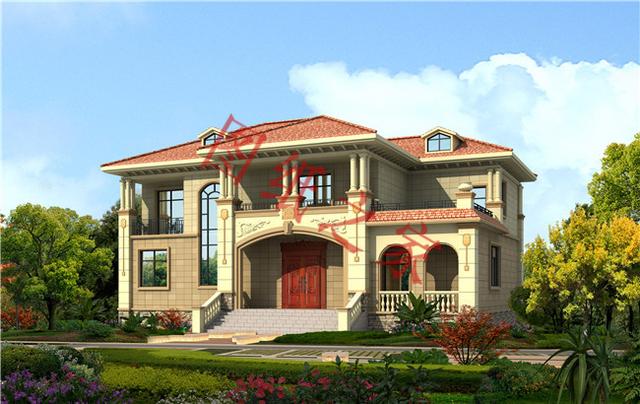 6款二层别墅设计图，布局合理，经济适用、户型精美，适合农村自建房。