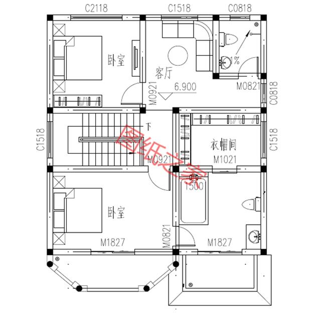 5套三层别墅设计图，想盖房的您值得参考！