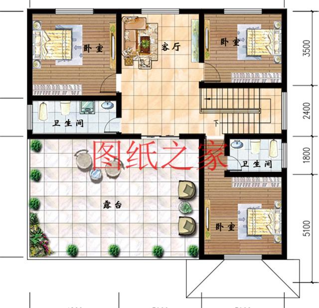 6套三层别墅设计图，居住舒适、经济适用，快来选购吧！