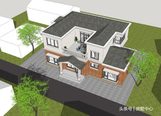 宅基地小也可以建出好房子，这款10X15米别墅设计图分享给你