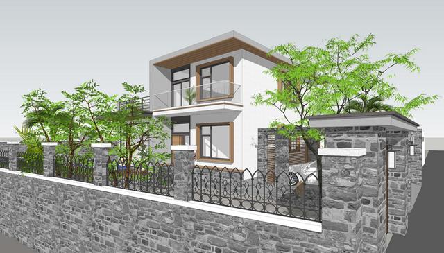 34万农村别墅设计图带车库 海南的朋友建房可以这样建