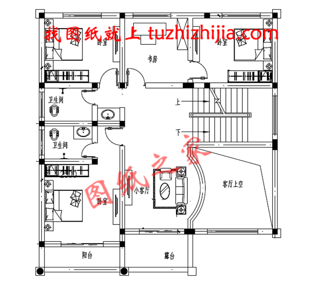 两层半20多万倒角经典自绘制设计图,复式不过时户型ad建房的pcb怎么农村图片