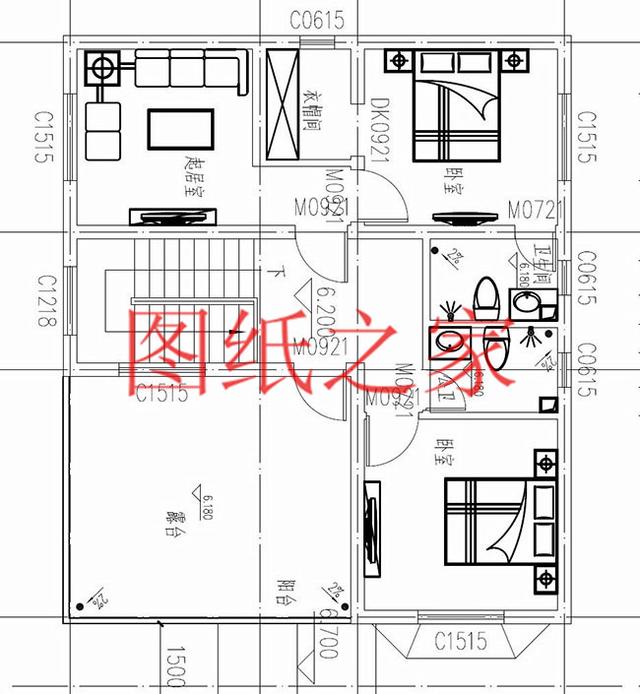 占地100平5卧室的小户型三层别墅设计图，精美亮眼，家家户户都能修建