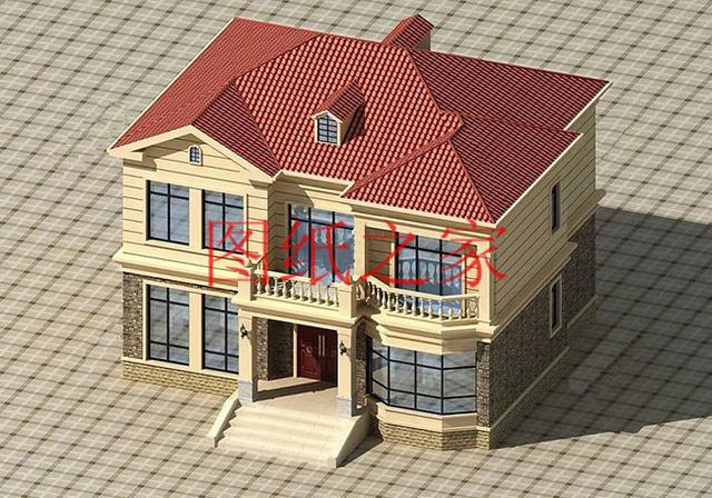7套占地小的二层别墅设计图，外观新颖独特，适合您的选择！