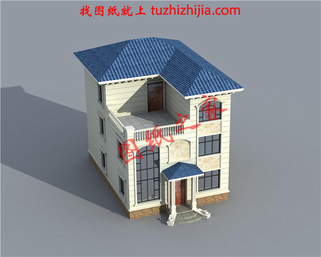 120平米农村三层房屋设计图