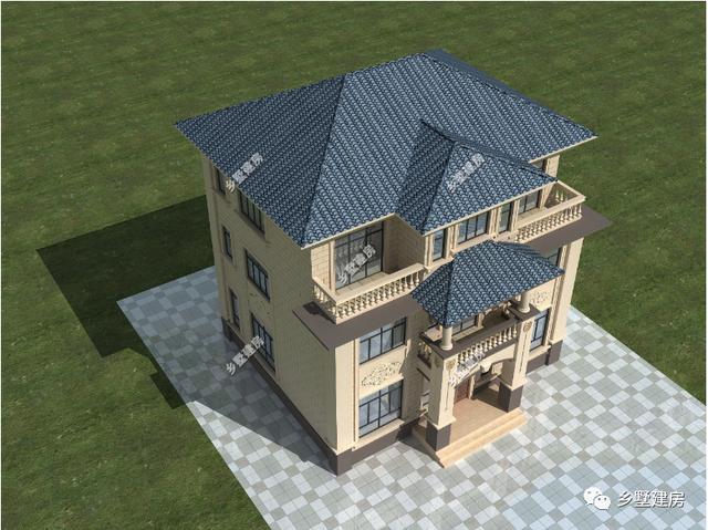 假如你要建别墅，你会建二层还是三层，这两款别墅设计图给你作参考