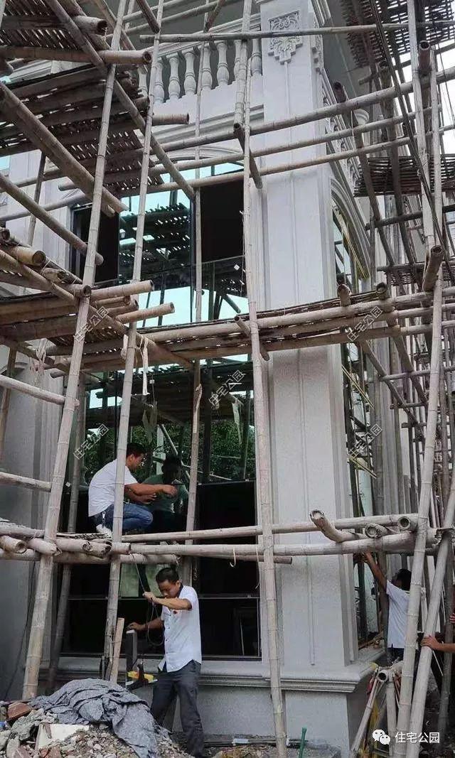 浙江农村60万建别墅，让无数包工头难解的旋转楼梯，原来如此简单
