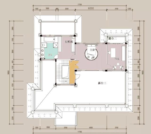豪华款三层别墅设计图，独特的设计理念，符合您的各种需求。