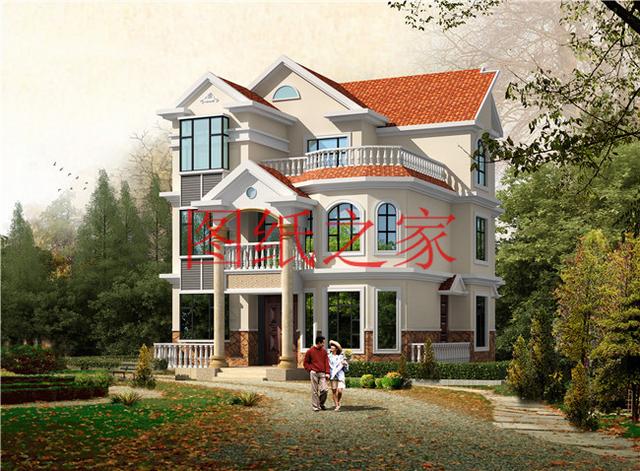 11X11米农村三层别墅设计图纸，省钱又省地，是你最好的选择！