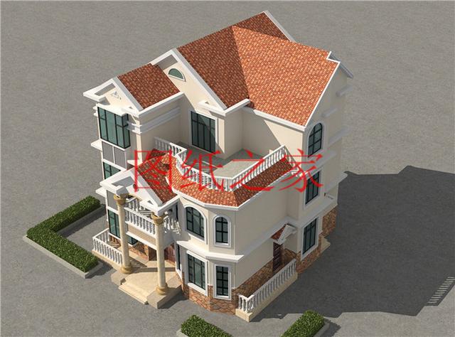 11X11米农村三层别墅设计图纸，省钱又省地，是你最好的选择！