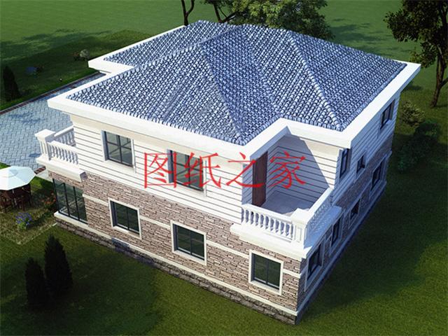 13X12米、12X13米两种尺寸的二层别墅，快把宅基地利用起来吧！