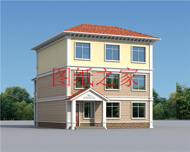 10X13米农村三层小别墅，布局合理、温馨宜居，你喜欢吗？