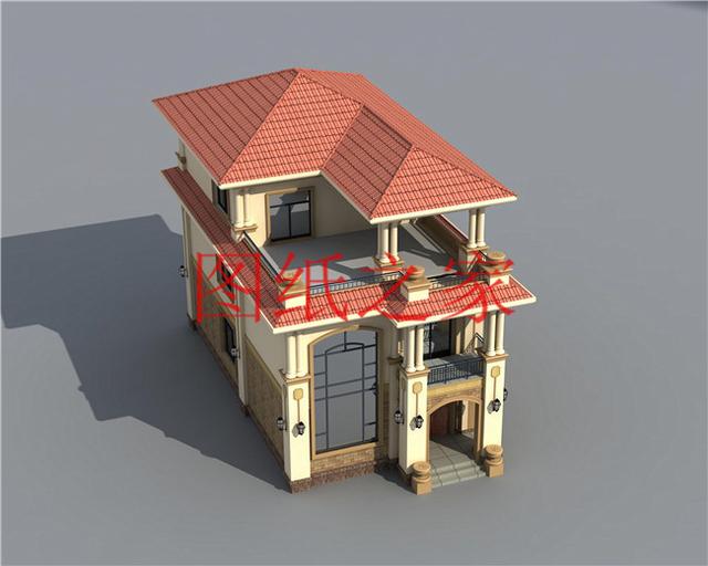 8X15米三层别墅设计，小面宽也能盖出漂亮别墅，你觉得怎么样？