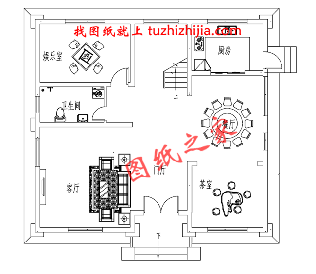农村三层楼房设计图三层别墅图片