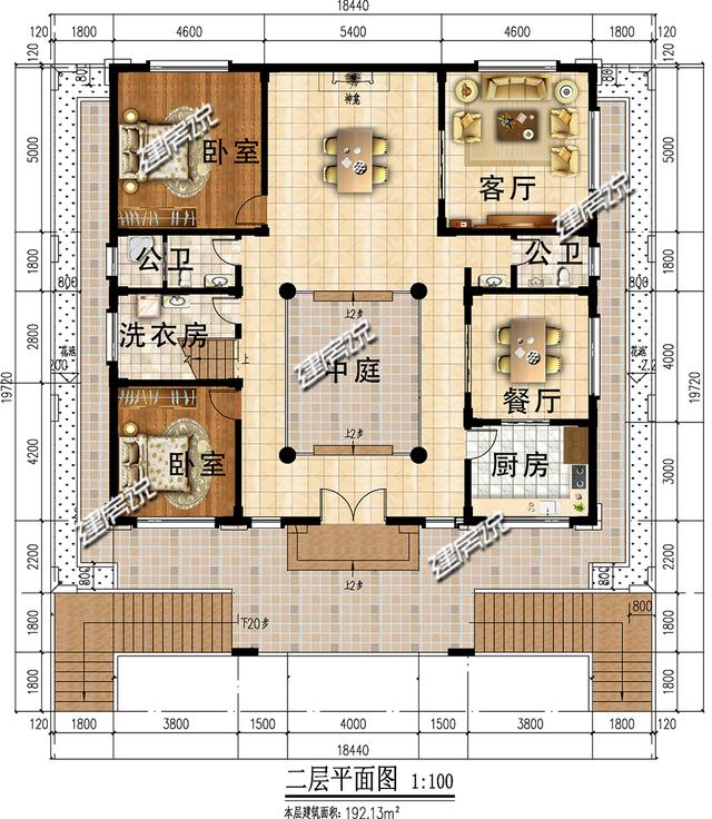 豪华新中式别墅设计图，有钱人的专属，建别墅就是要与众不同