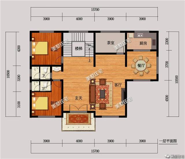 5套两层小别墅设计图，20来万盖起来，每款都很实用！