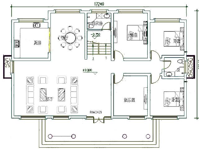 30万欧式别墅设计图，一层单户二层双拼，设计独特！