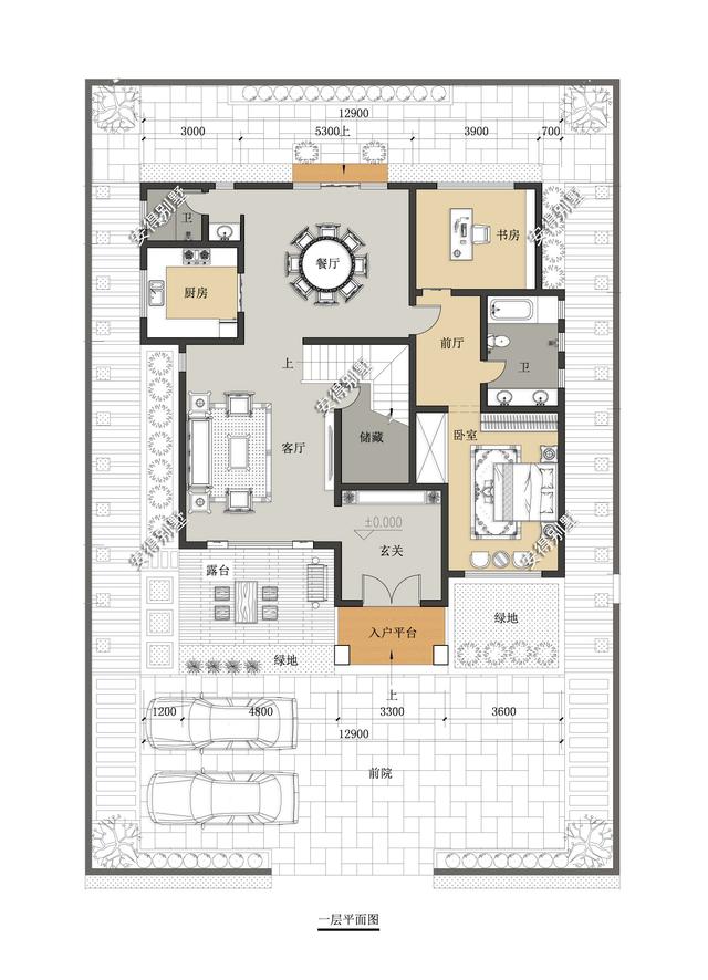 5套气场十足的新中式合院别墅设计图,带你见识真正的豪宅