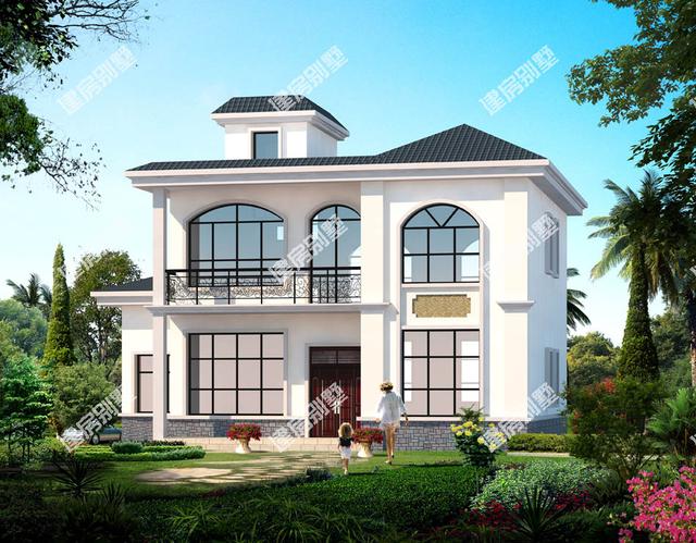 经典别墅设计图，建一栋好的别墅，给家人“房”的港湾