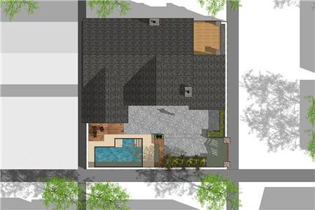 农村美式二层别墅设计图，简单朴素，户型合理