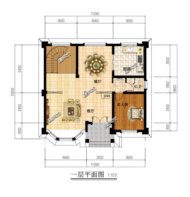 欧式大别墅设计图，漂亮极了，花28万建造，看了的人都说好