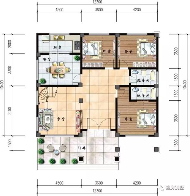 两款三层别墅设计图，不可错过的好户型，快来一起看看吧。