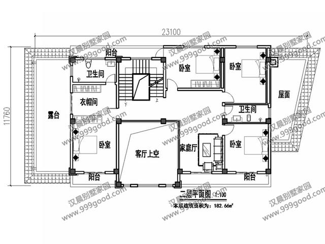 占地221平四层别墅设计图，白墙黛瓦最简单却最耐看，住个几十年不过时！