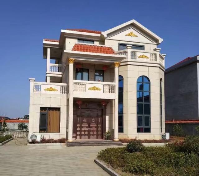热销别墅设计图，中国农村最火的房子，26套实景一次性看个够