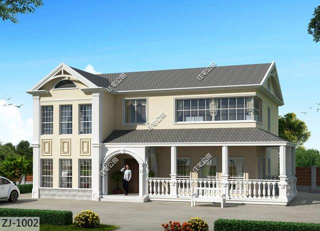 二层别墅设计图推荐，河南农村自建2层4室3厅农村房，30万的造价能盖起来吗？