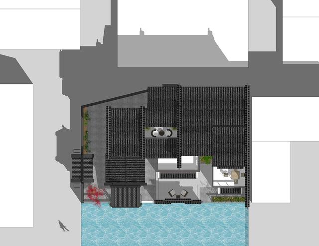 江西吉安别墅项目概况：中式别墅设计图，占地140平左右