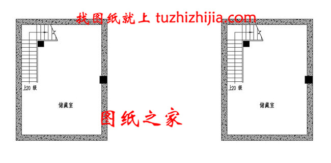 300平方米农村节能环保的三层双拼房屋设计图纸大全27X12米