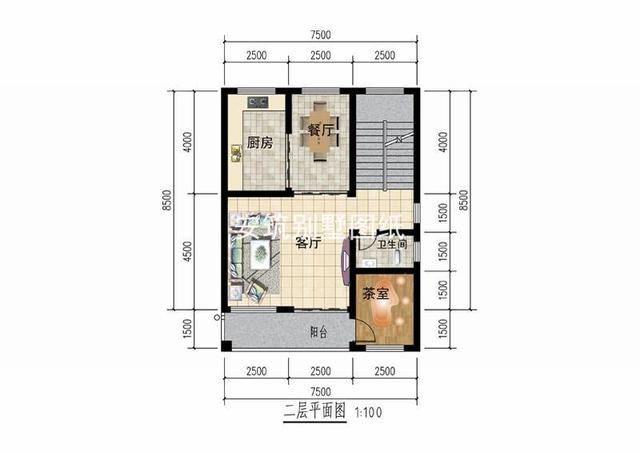 60平方米三层自建房别墅户型设计,不要嘲笑我面积小,实用性很高