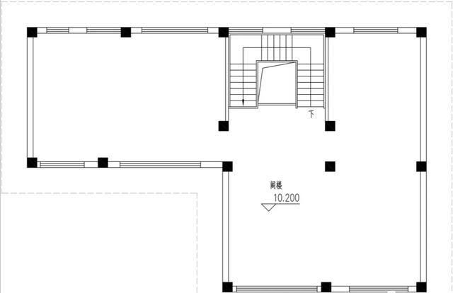 16.3m×12.3m三层平屋顶别墅设计，框架结构