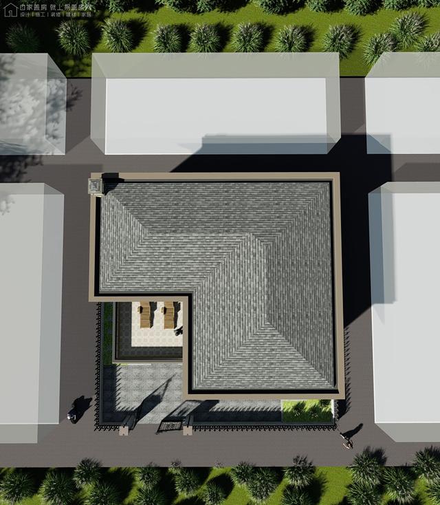 河南南阳二层新中式别墅设计图，户型实用