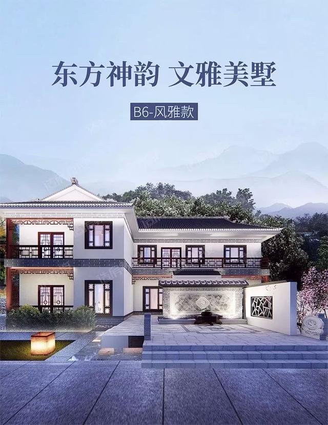仿古中式二层住宅楼设计图，中国传统精髓，真是美爆了